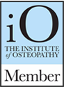 Institute of Osteopathy logo